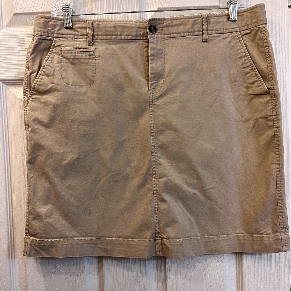 Old Navy, Size 16, Khaki Pencil Skirt